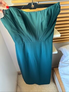 dress the population vickie off the shoulder corset midi dress Vickie Off the Shoulder Midi Corset Dress (Women)